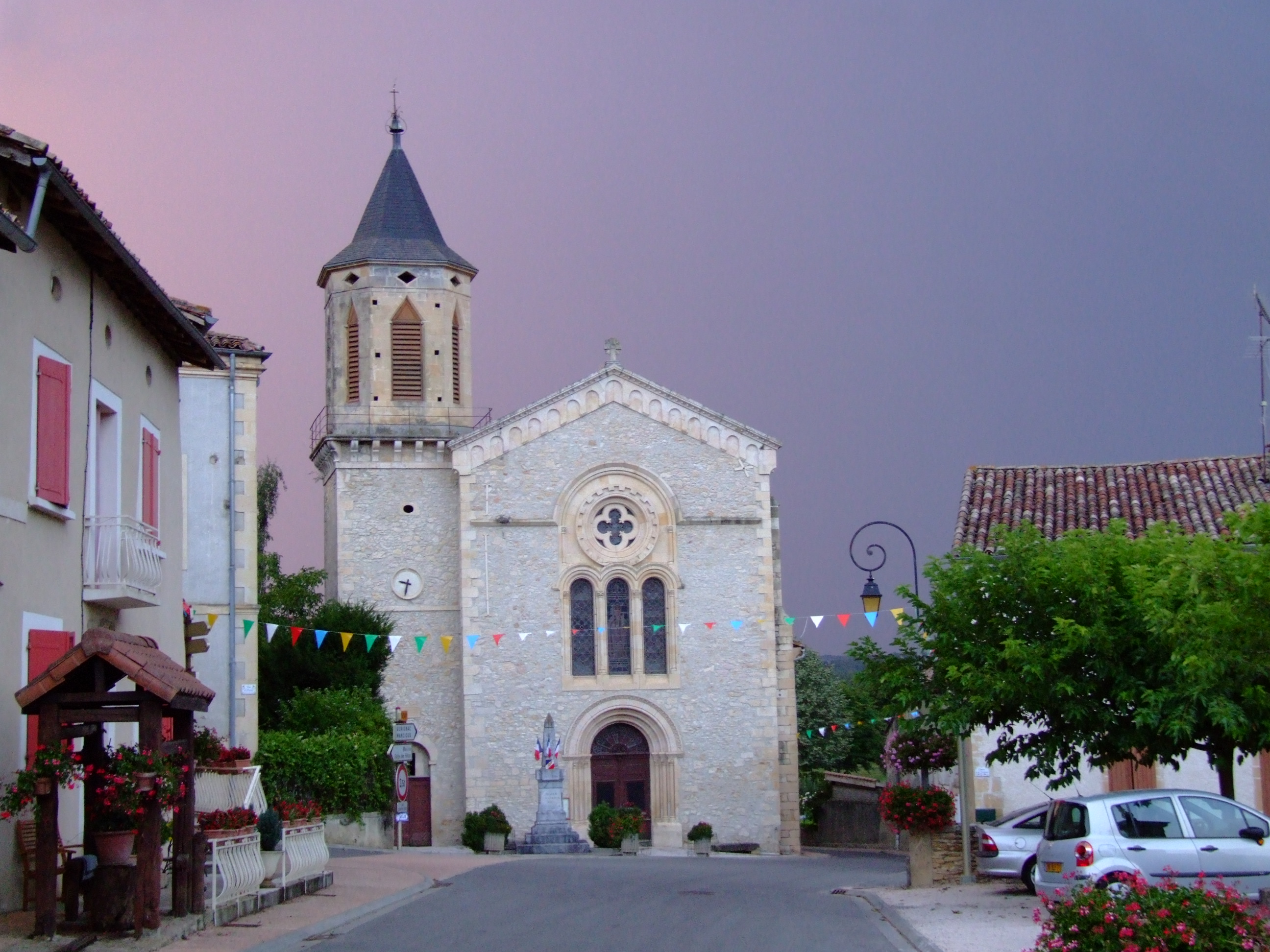 L'église pour la fête